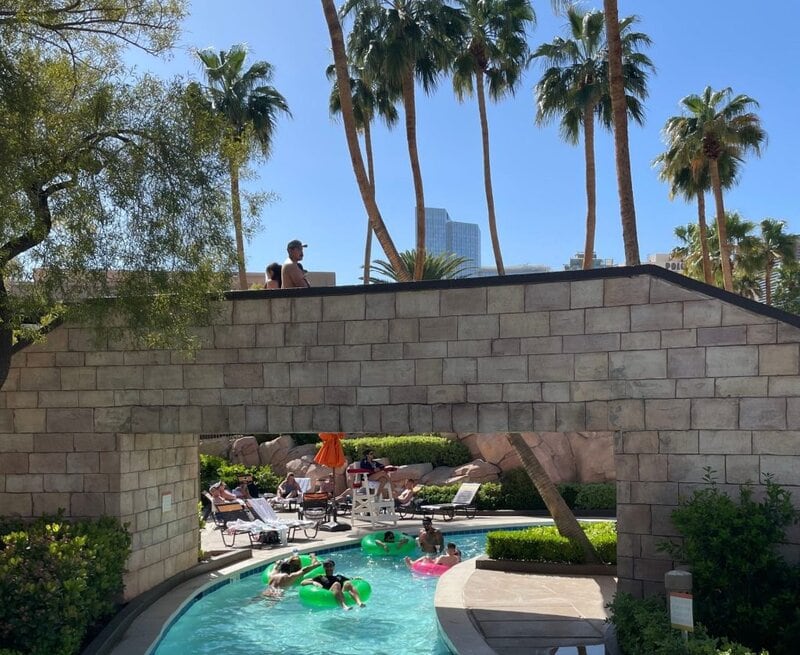 Lazy river in MGM