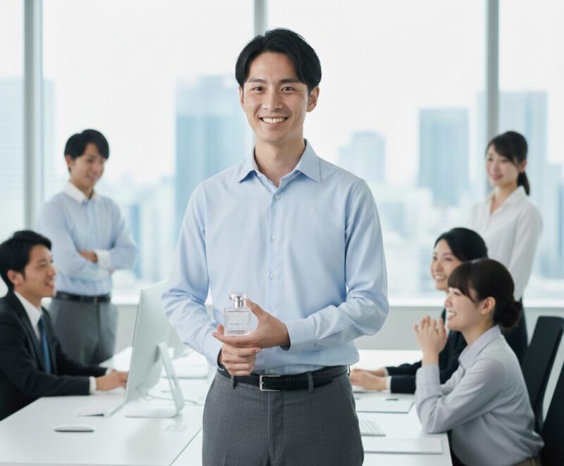 職場で使っても嫌われない香水の条件とは？20代〜30代男性が清潔感を上げて第一印象を失敗しないための完全ガイド