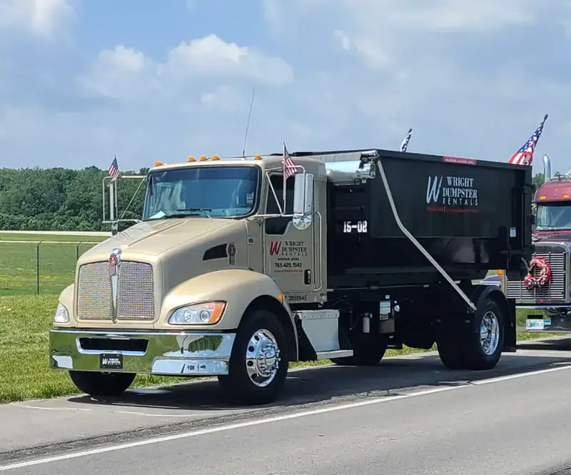 Wright Dumpster Rental Truck