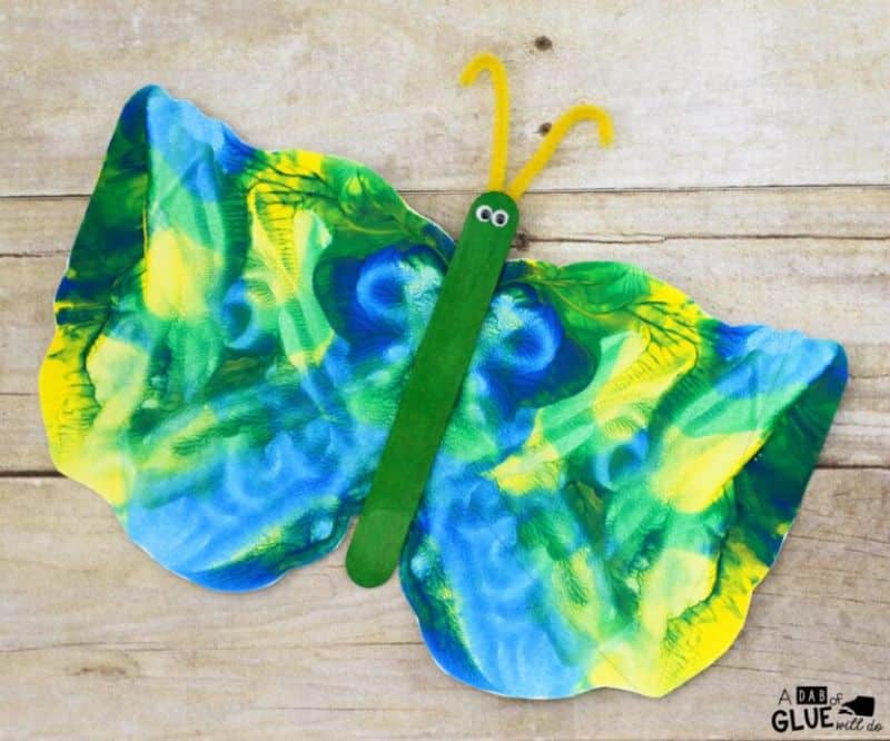 symmetrical butterfly craft