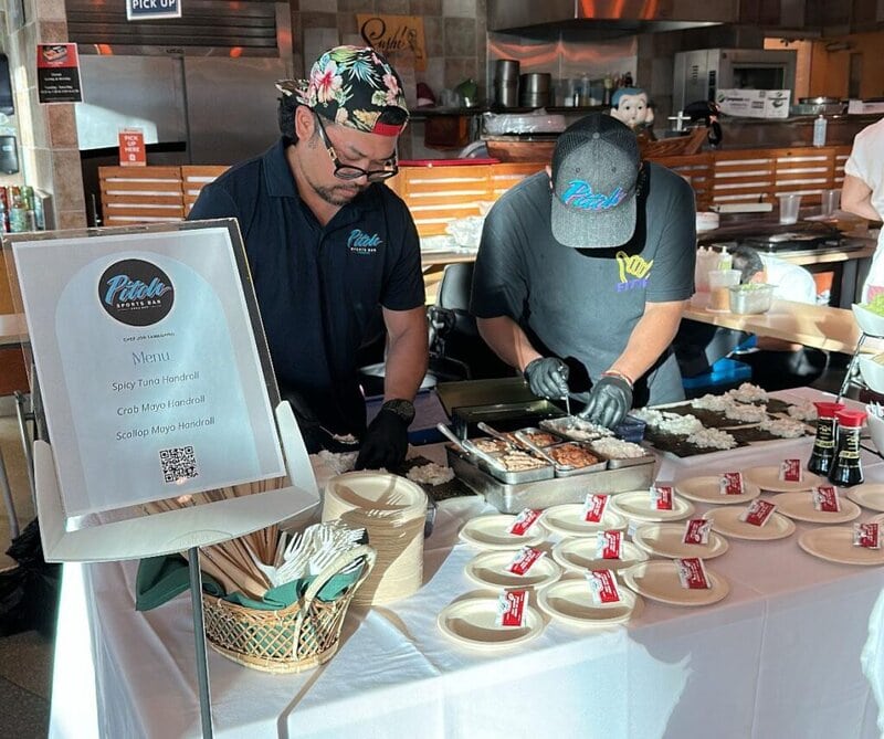 Pitch Mobile Sushi Catering