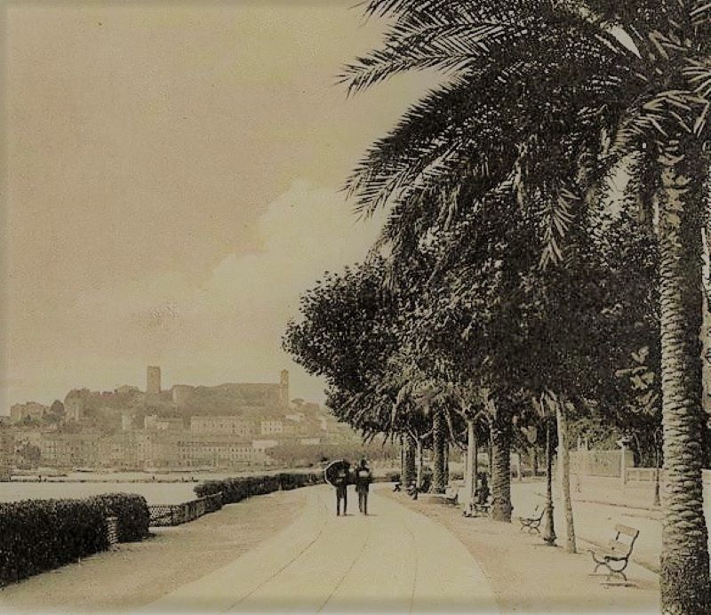 Sur la Croisette à Cannes