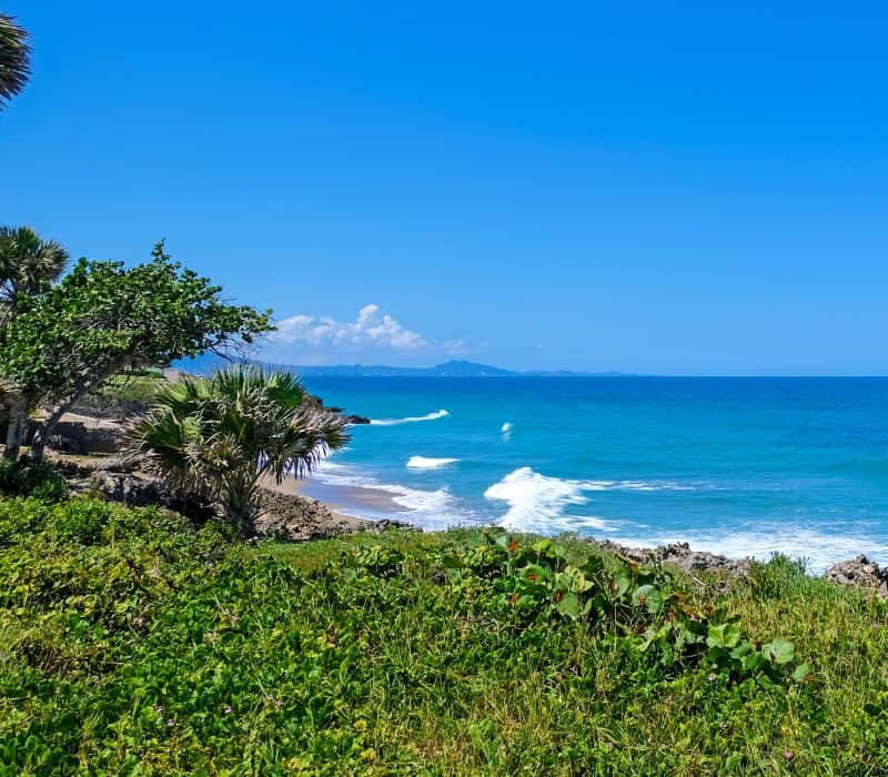 empty beach with small surf waves | playa agua blanca puerto escondido beach