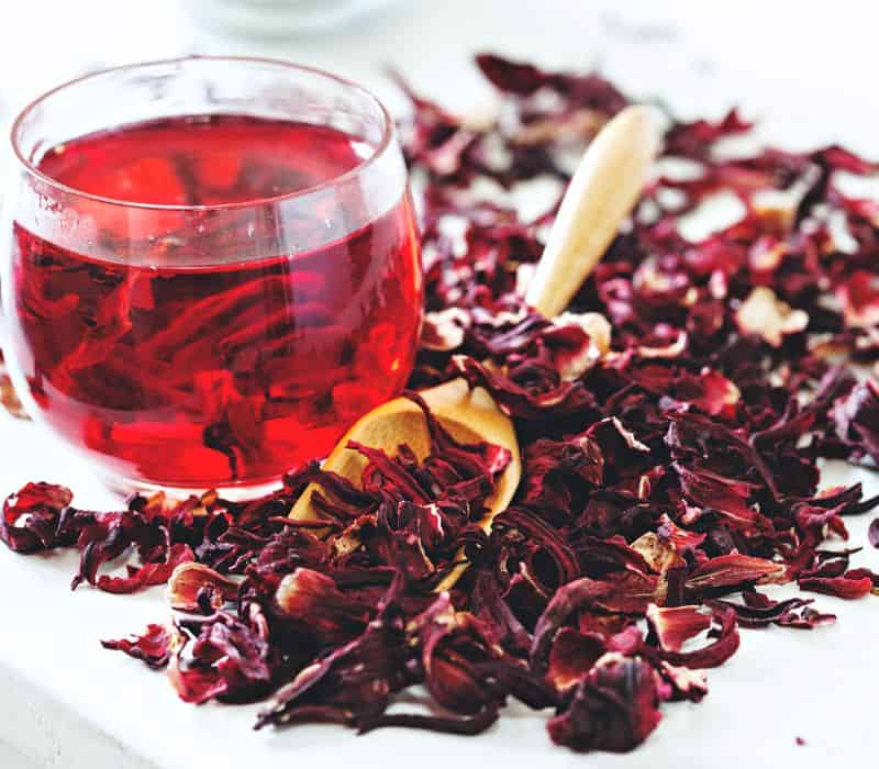 Agua de Jamaica in oaxaca mexico, a Hibiscus Tea)