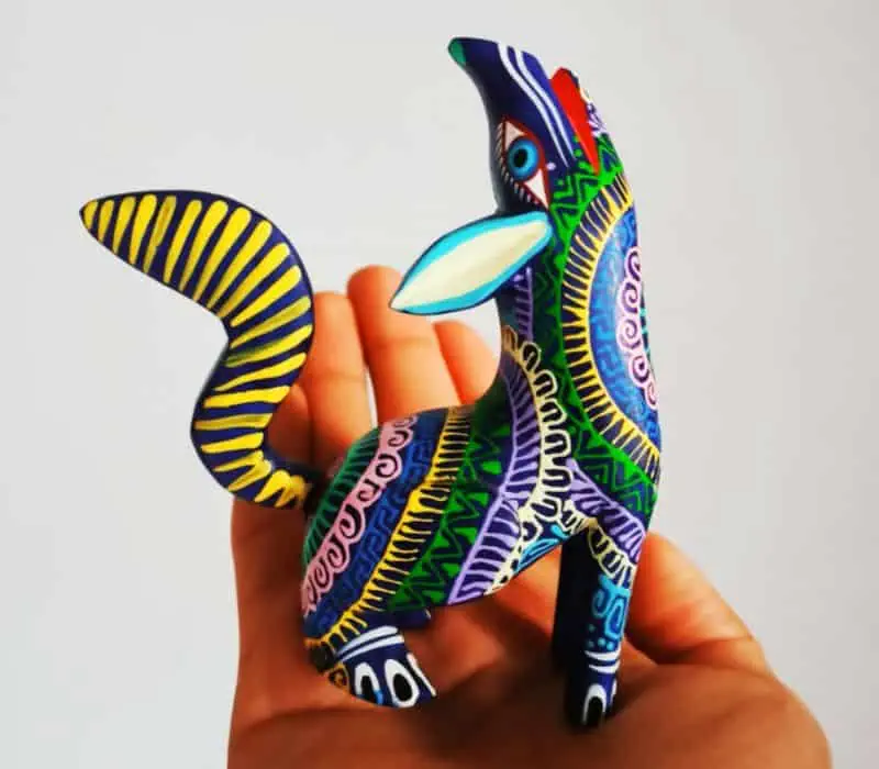 colorful alebrije mexican folk art