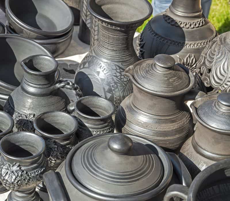 black pottery from oaxaca mexico