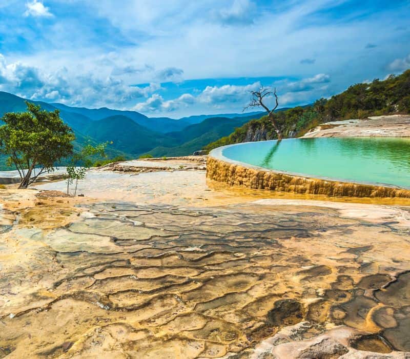 pools at hierve el agua in oaxaca | best hierve el agua tours