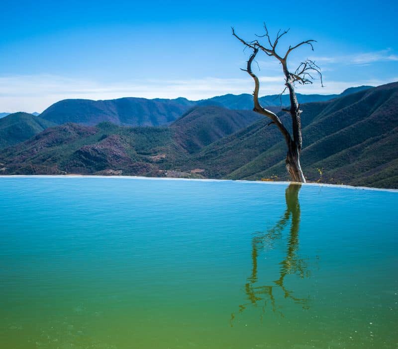 hierve el agua pools in oaxaca mexico | best hierve el agua tours
