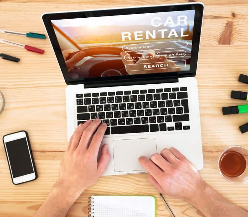 searching online to rent a car in oaxaca mexico