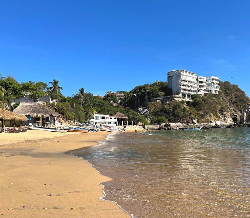 playa panteon puerto angel oaxaca mexico