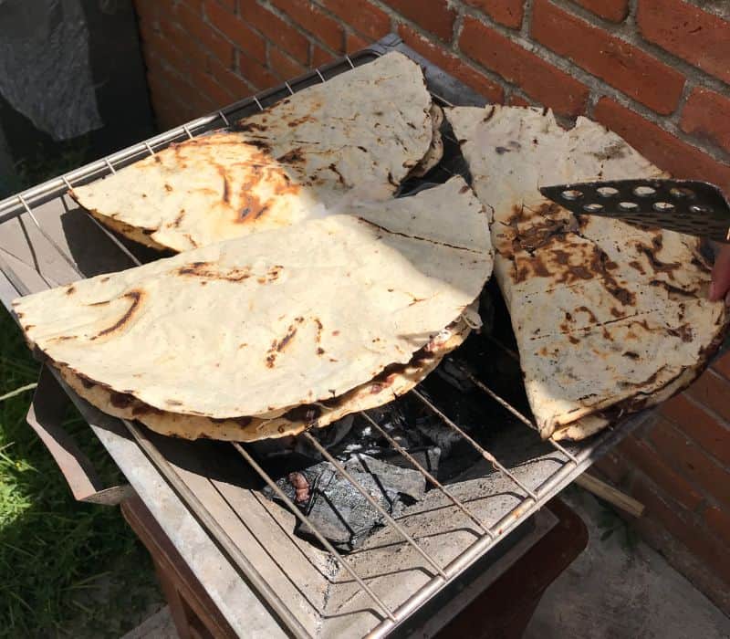 tlayudas in oaxaca mexico