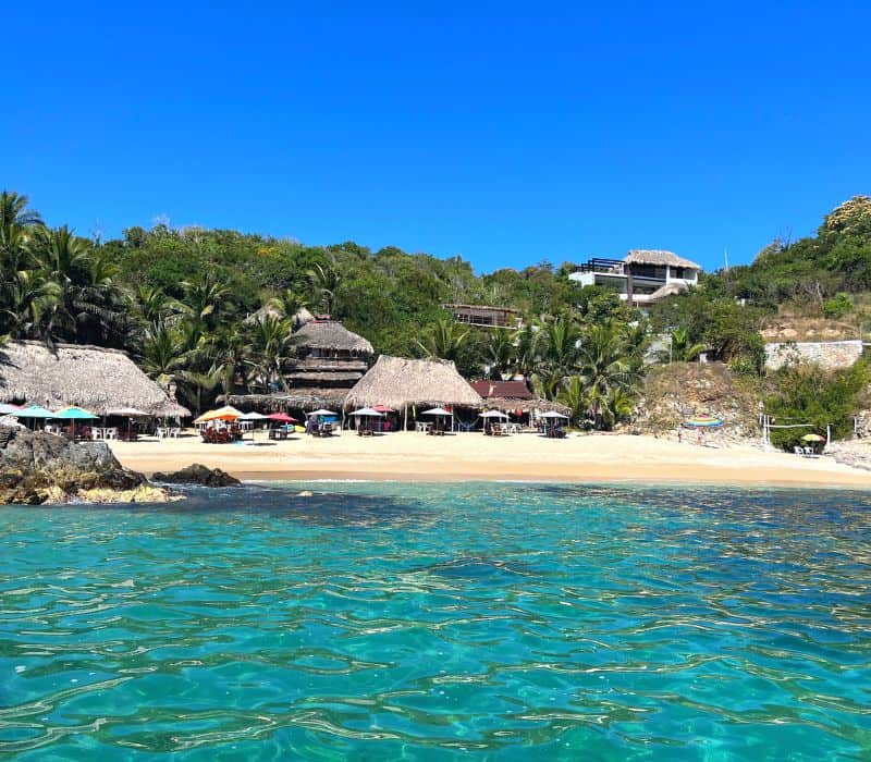 Playa Estacahuite Oaxaca beach
