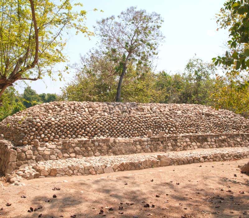 copalita ancient ruins in huatulco national park