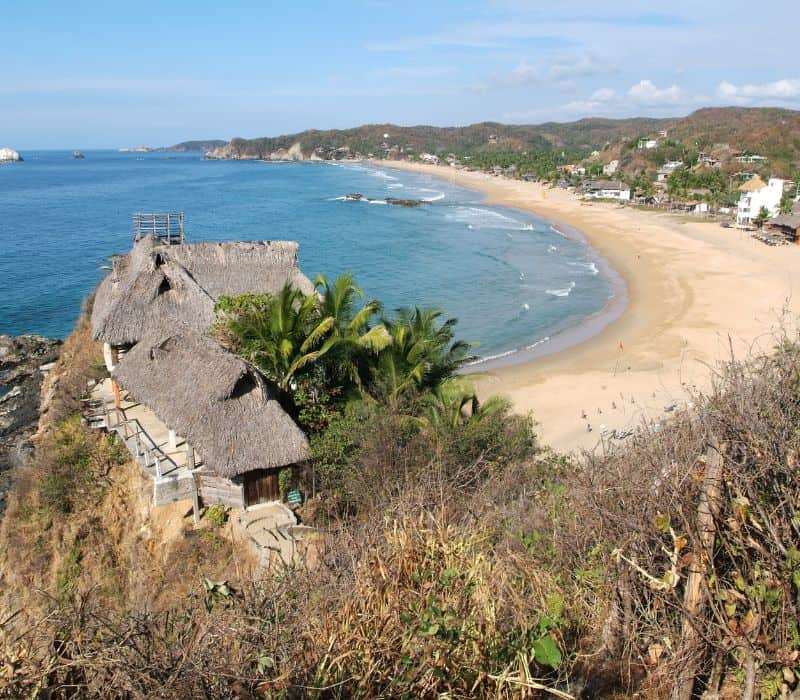Zipolite beach