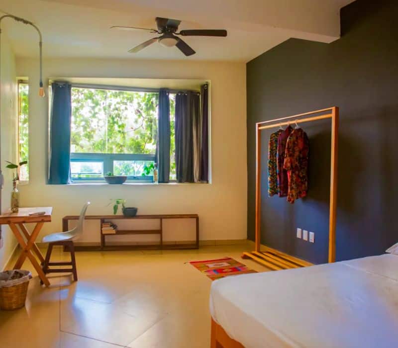 one of the rooms in Puerto Dreams Hostel
