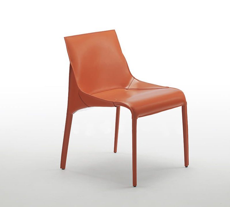 Modern Regenerated Leather Chair