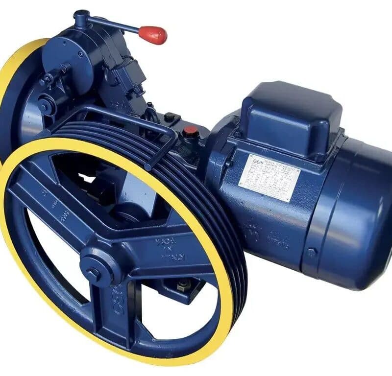 Лебідка ліфтова HW134 VF 1,0 м/с 5,5 кВт 550&times;3&times;10 400 кг