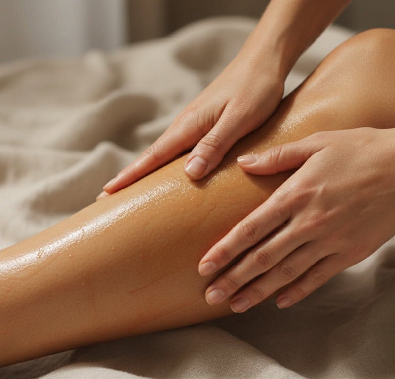Massage jambes lourdes : le protocole qui soulage vraiment en 10 minutes