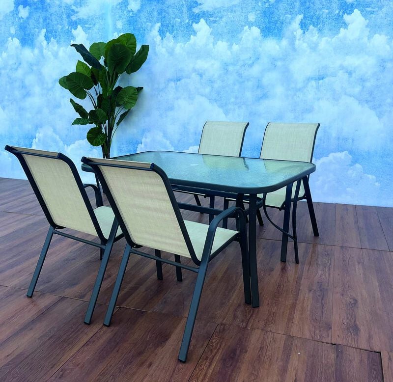 conjunto de muebles de terraza