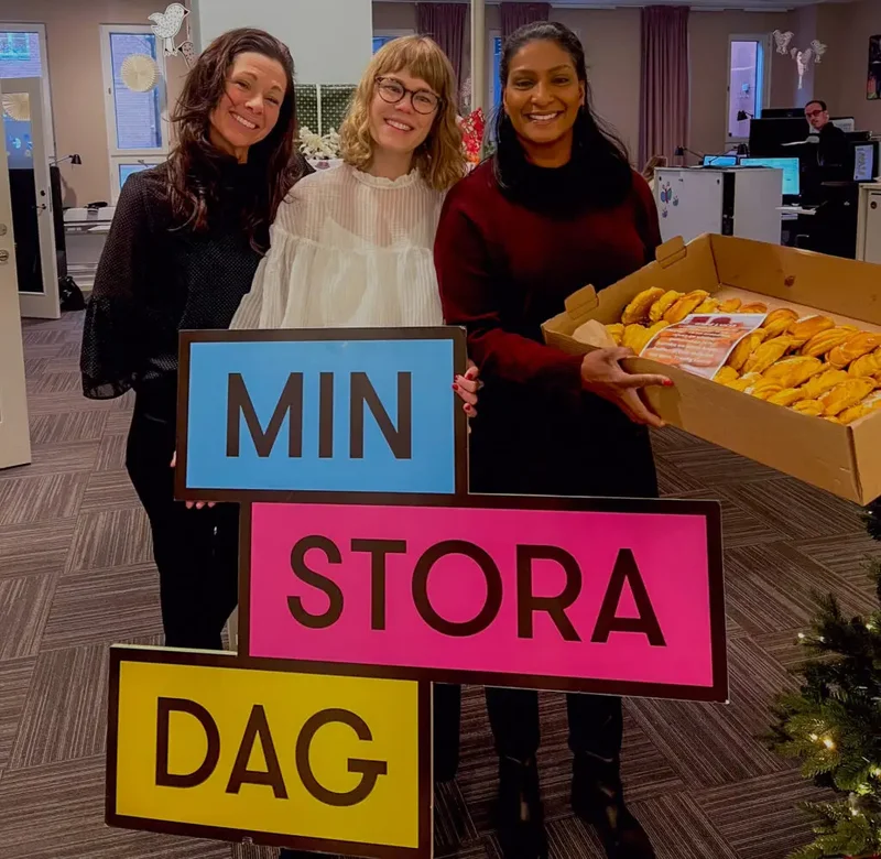 kaffe på jobbet min stora dag