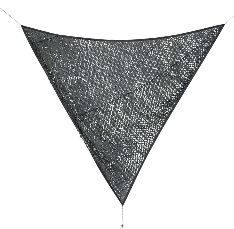 Alt text: Bandiera decorativa in metallo con design moderno per decorazioni di festa all'aperto.