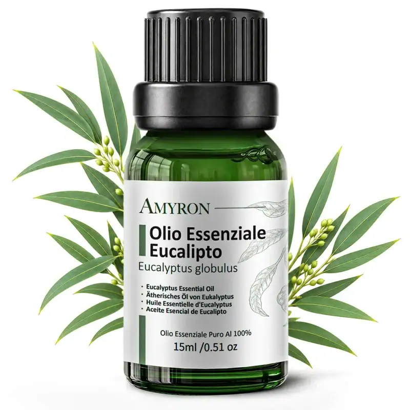 Olio essenziale di eucalipto Amyron 15 ml puro al 100% – Eucalyptus globulus