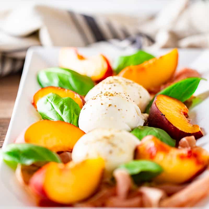 Burrata Peach Salad