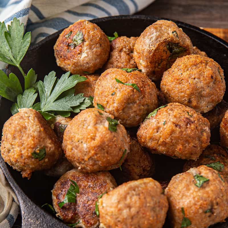 healthy turkey meatballs