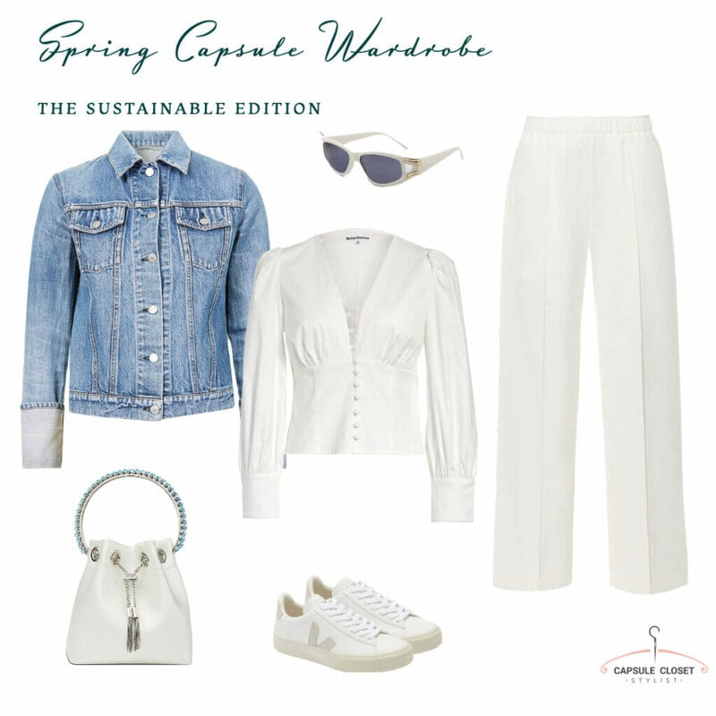 spring capsule wardrobe 2022 white trends
