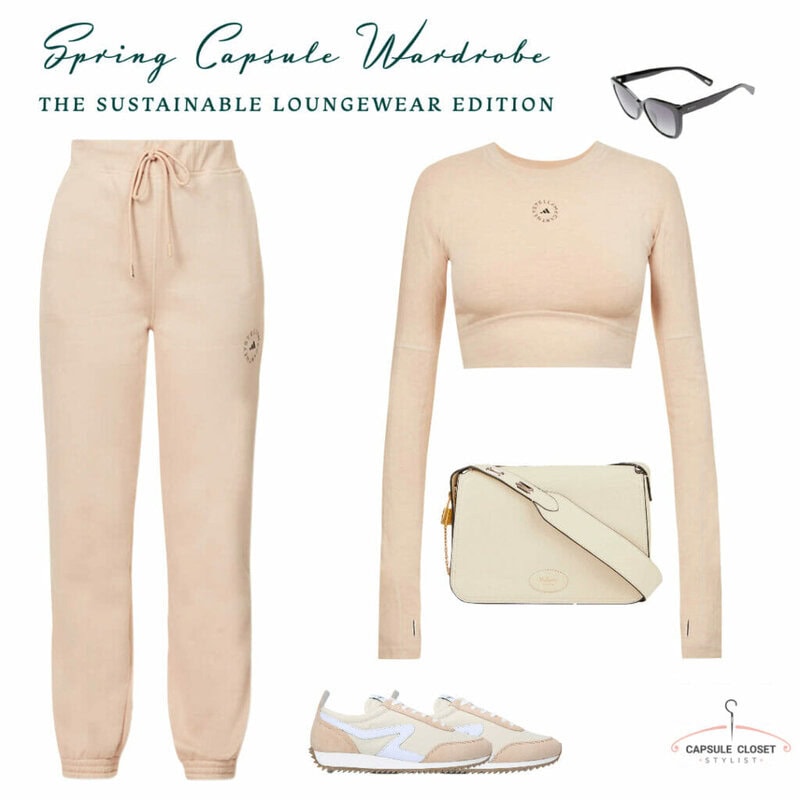 Spring Capsule wardrobe outfit 2022 Monochromatic