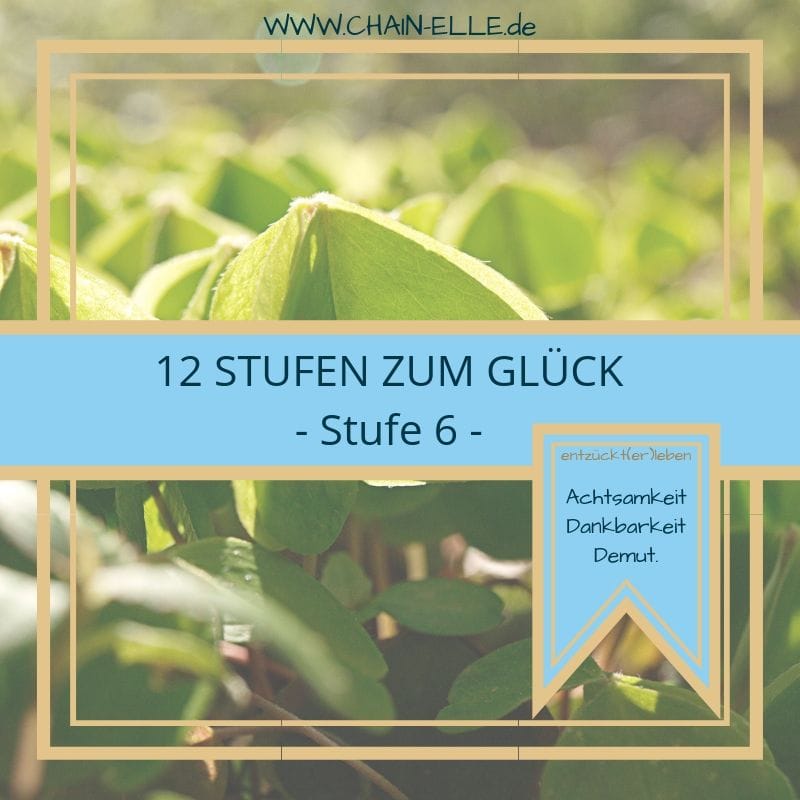 Stufen zum Glück - Stufe 6