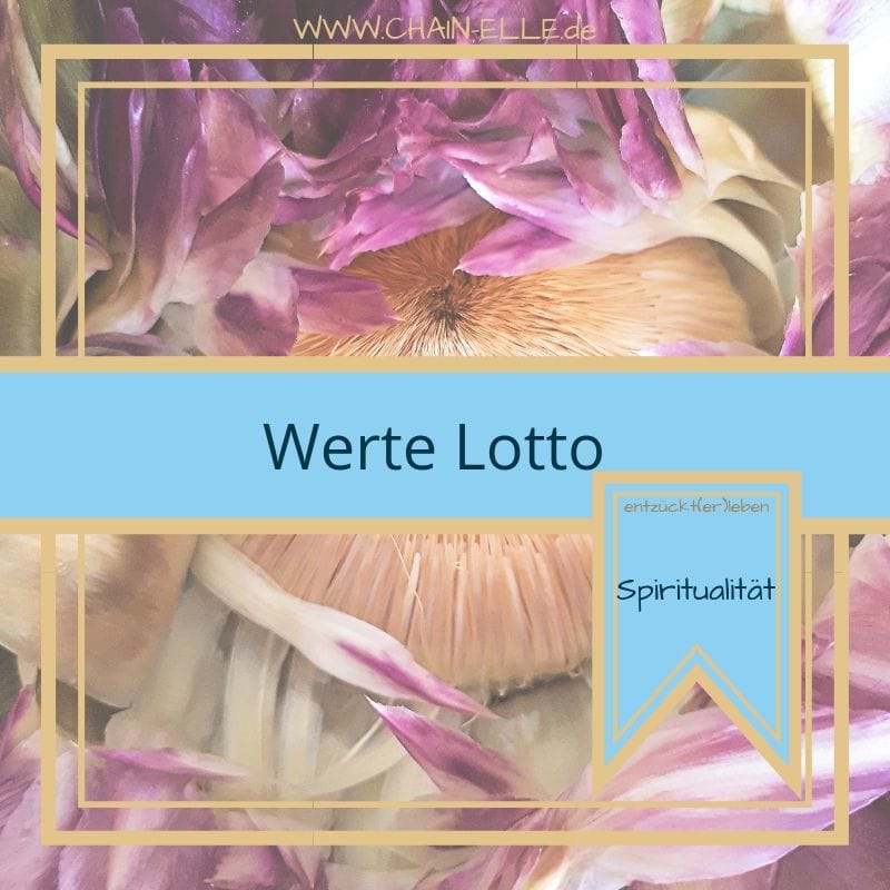 Werte Lotto - Spiritualität