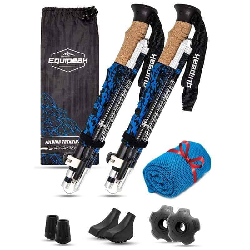 Equipick collapsible trekking poles