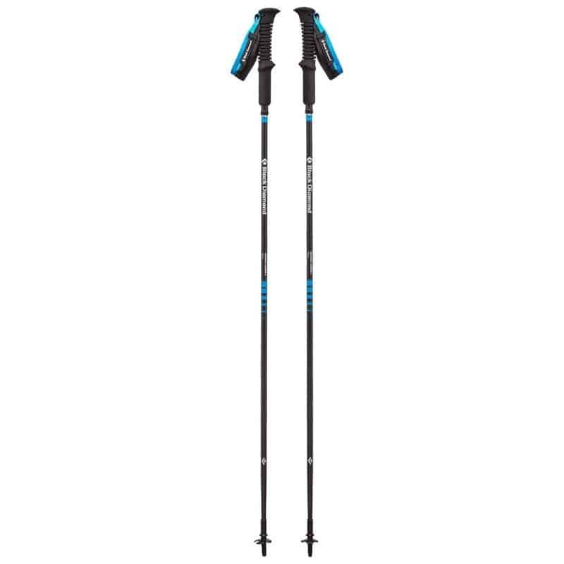 Black Diamond carbon trekking poles full size