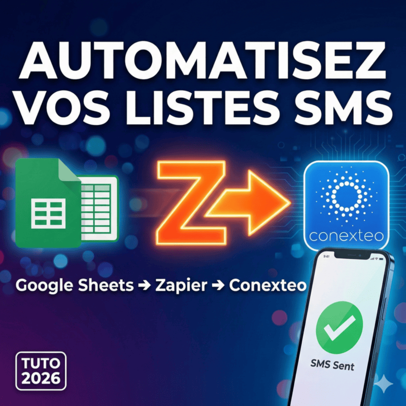 Automatiser l'import de contacts sms