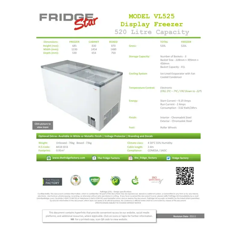Display Freezer