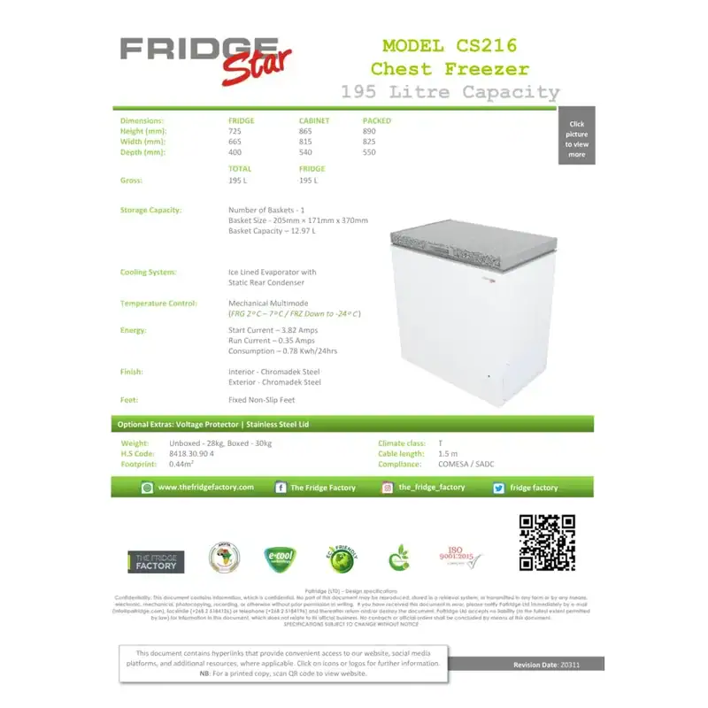 Chest Freezer