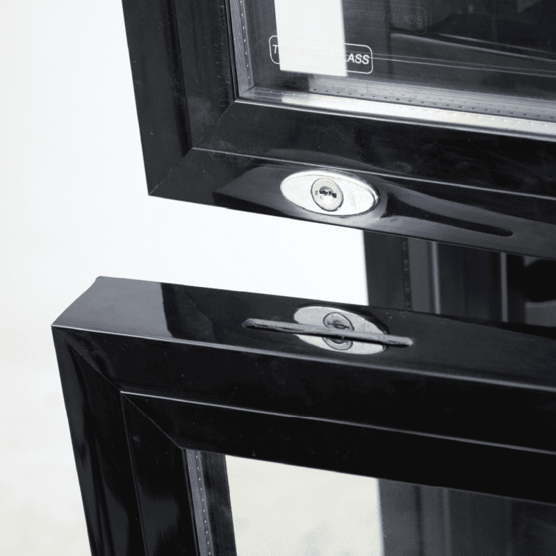 Beverage Bottle Cooler - Split Door - Black 360Lt - Image 2