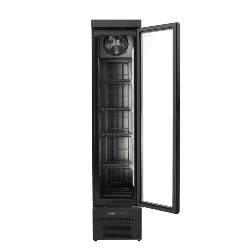 Upright Freezer-Slim Line-PolarCab-Black - Image 3