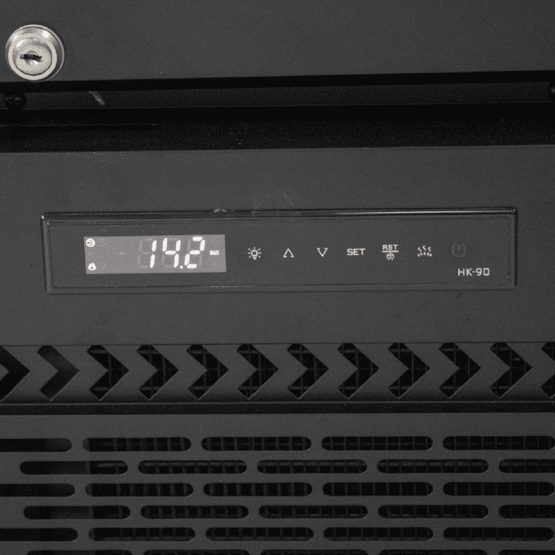 Upright Freezer-Slim Line-PolarCab-Black - Image 5