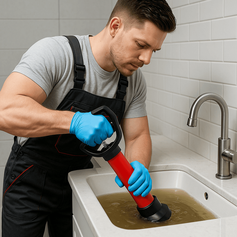 Débouchage de lavabo
