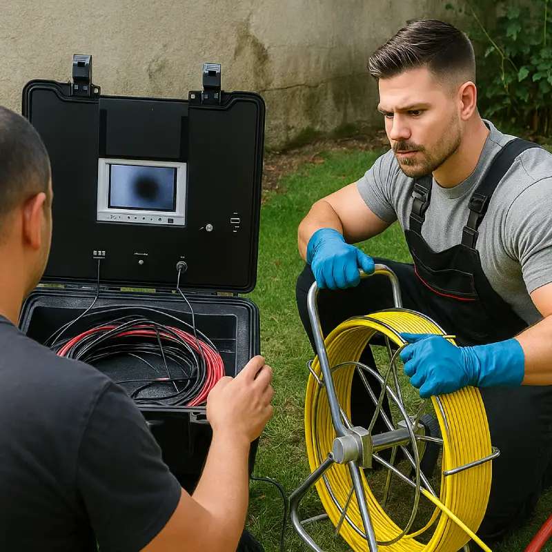 Inspection vidéo des canalisations