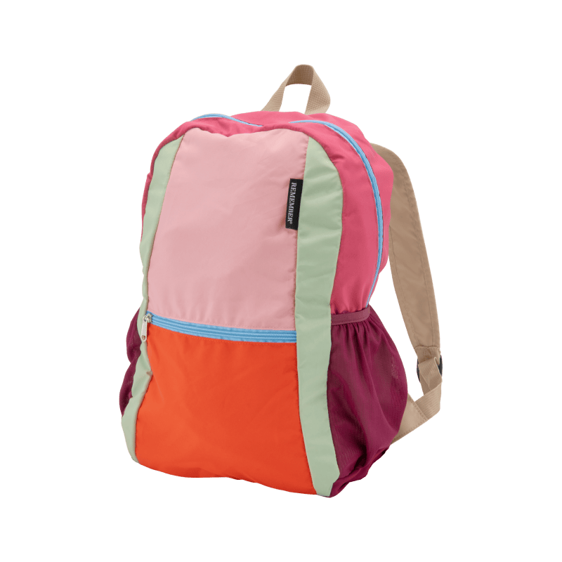 Mochila plegable burdeos Ida2