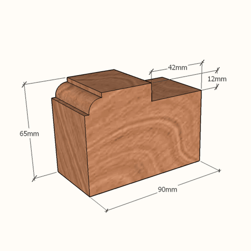 Door Frame Profile 65 x 90