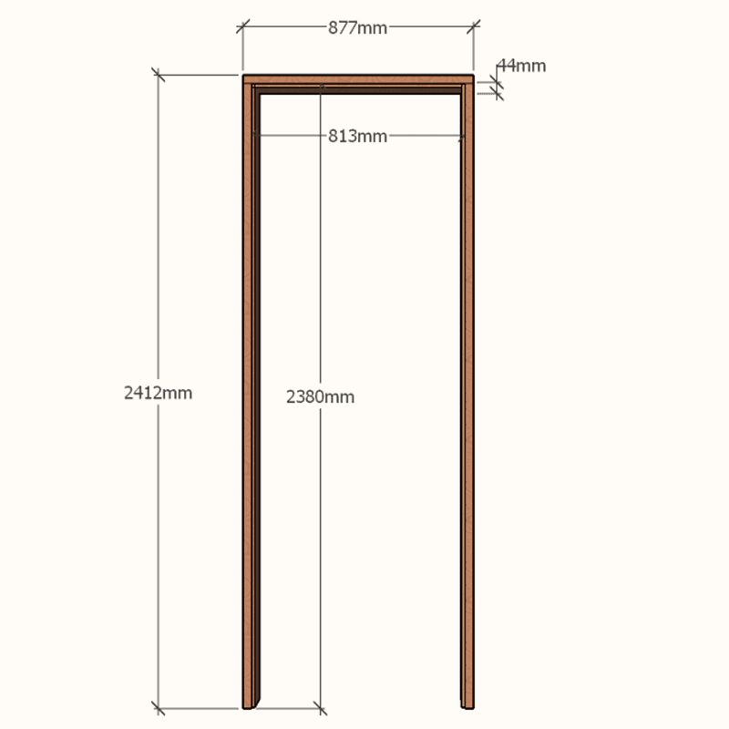 Extra Heigh Door Jamb 813 x 2320