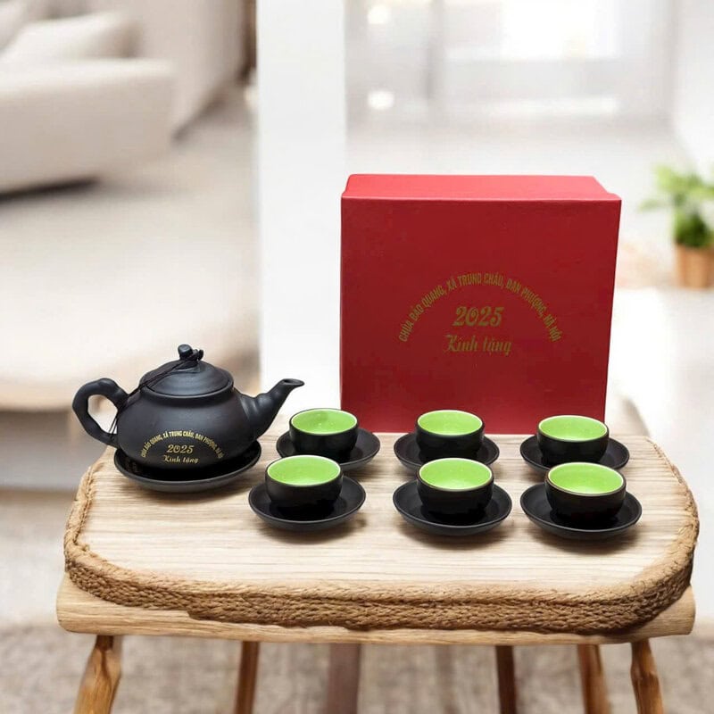 Bộ ấm trà tử sa quà tặng đối tác, cơ quan, tổ chức - Ảnh 3