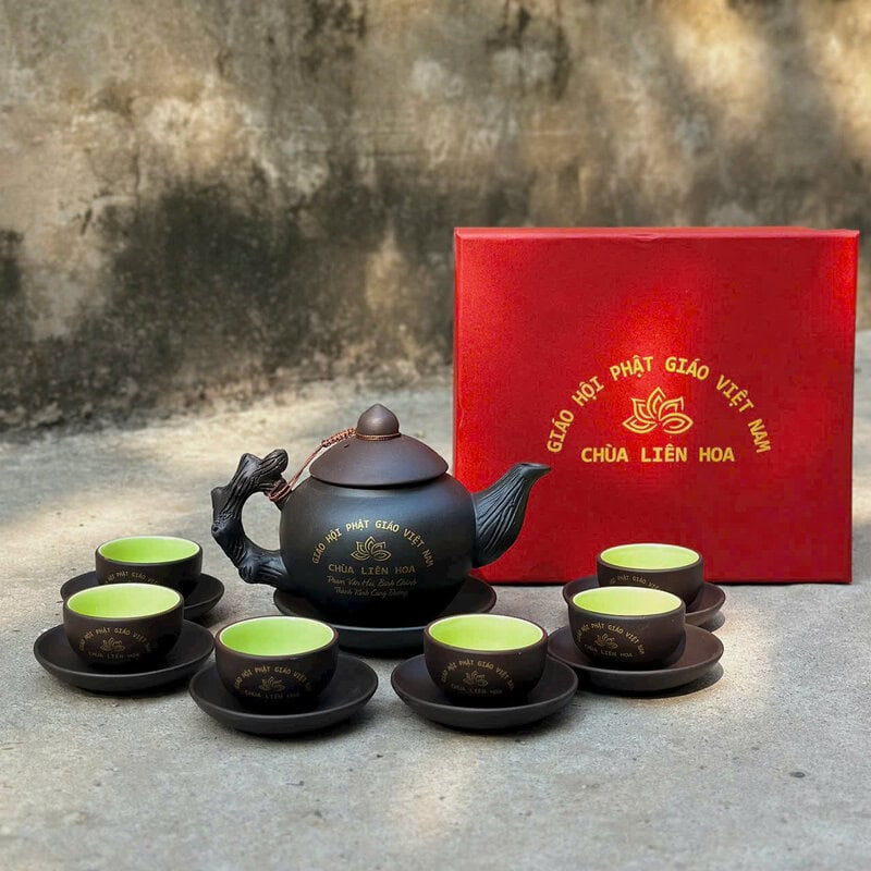 Bộ ấm trà tử sa quà tặng đối tác, cơ quan, tổ chức - Ảnh 2