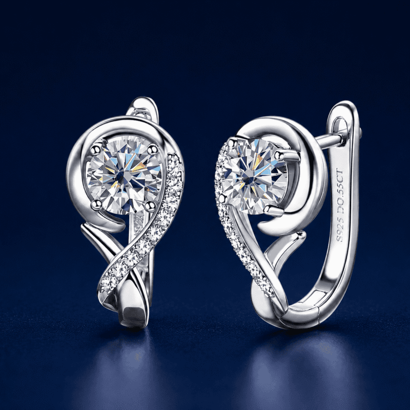 glamavera-verlane-moissanite-hoops-sILVER bleu