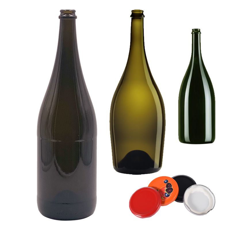 large champagne bottle