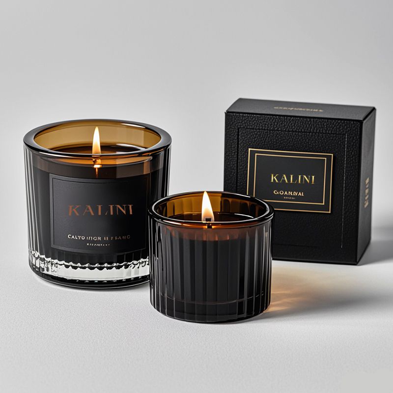 wholesale amber candle jars